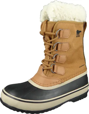 A single winter boot is shown against a white background.