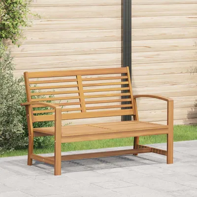 Obrázek produktu pro vidaXL Lavice hnědá 110 x 65 x 76,5 cm teakový masiv