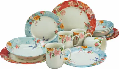 Produktbild von CreaTable, 22498, Crimson Creme, Kombiservice 16-tlg, Steingut