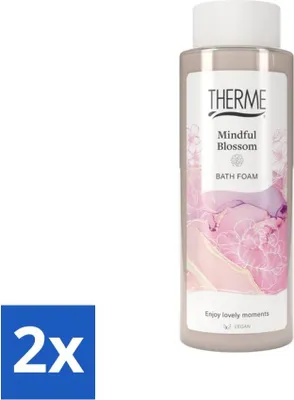 Produktbild von Therme - Mindful Blossom - Badeschaum - Erfrischend - Pflegend - 500ml - Vorteilspack - 2 Stücke