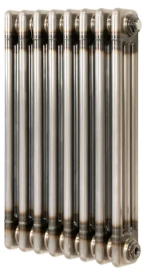 Productafbeelding van Klassieke radiator met drie kolommen – 600 x 425 mm - Ruw metaal