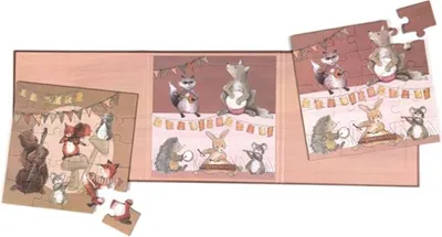 Immagine prodotto di Libro puzzle magnetico musicista, con 2 puzzle