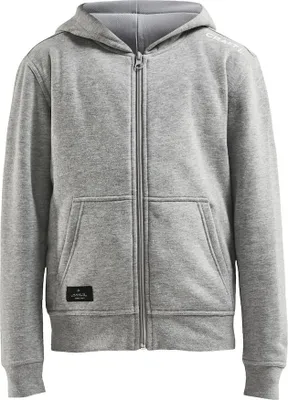Immagine prodotto di CRAFT Community FZ Felpa con cappuccio JR Grigio Melange 134/140
