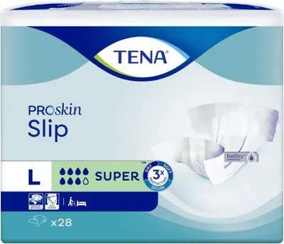 Image de Tena Proskin Slip Super Large - 6 paquets de 28 protections