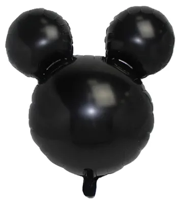 Immagine prodotto di Palloncino mouse in foil, nero, circa 45 cm, per gonfiaggio ad aria compressa