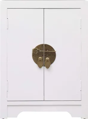 Obrázek produktu pro vidaXL Noční stolek bílý 38 × 28 × 52 cm Paulownia Wood