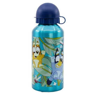 Produktbild von Aluminium-Trinkflasche Bluey, 400ml, 50634