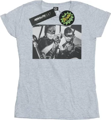 Produktbild von DC Comics - "Batman TV Series Ready For Action" T-Shirt für Damen BI48382 (S) (Grau)