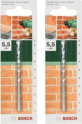 Produktbild von 2 Stk. Bosch Steinbohrer (Ø 5,5  mm