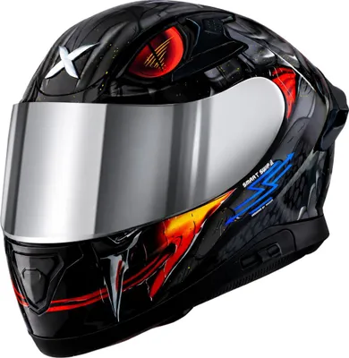 Produktbild von AXOR APEX VENOMUS Integralhelm + silber versp. Visier schwarz XS