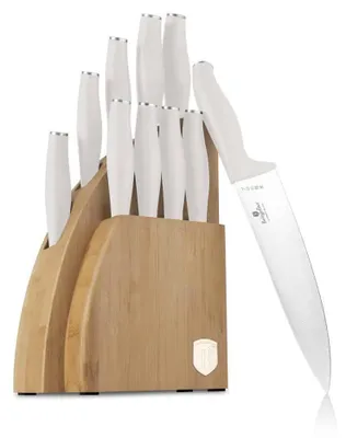 Produktbild von Berlinger Haus Messer Set BH-3122 im Bambusblock Taupe 10-teilig