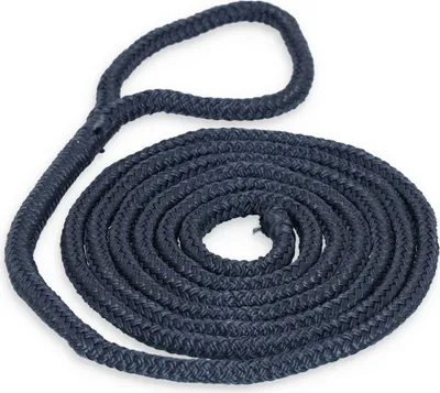 Produktbild von Festmacherleine mit Auge Ø 10mm, 2m Länge, aus robustem Polyester, uv-beständig