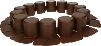 Obrázok produktu pre KOTARBAU® Záhradná palisáda 60 mm x 4,05 m Hnedá na ohraničenie trávnikov a chodníkov
