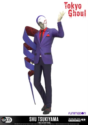 Produktbild von McFarlane Toys Tokyo Ghoul Color Tops Actionfigur Shu Tsukiyama 18 cm MCF12011-0