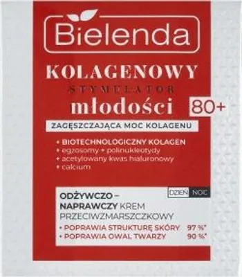 Zdjęcie produktu dla Bielenda Kolagenowy Krem Do Twarzy Dla Skóry 80+ 50 Ml