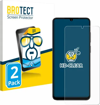 Produktbild von 2x Für Honor X5c Schutzfolie BROTECT Displayschutz Display Schutz Folie Klar Transparent