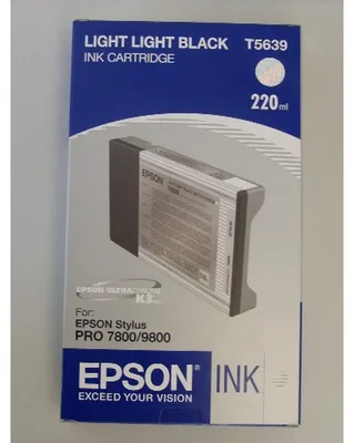 Imagen del producto de Cartucho de tinta para impresora Epson Stylus Pro 7800/9800 (220 ml), color:  claro