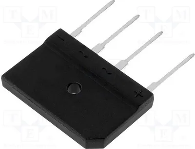 Produktbild von 1x Einphasen Brückengleichrichter Urmax: 400V If: 10A  Ifsm: 180A GBI10G Einphasen