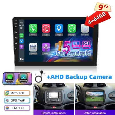Immagine prodotto di Autoradio Android 15 - Sistema multimediale - Sistema di navigazione - Radio touchscreen
