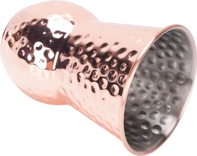 Zdjęcie produktu dla Hammered Cup Rose Gold 400ml 304 Kubek ze stali nierdzewnej do napojów koktajlowych i wina