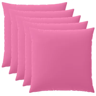 Immagine prodotto di Cuscini decorativi vidaXL, confezione da 6, colore rosa, HEERLEN, 65 x 65 cm, in poliestere