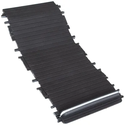 Für BMW 3 E46 ab 1997-2007 Mittelkonsole Abdeckung Rollo Blende Schwarz in der Farbe Schwarz von GOLDCAR