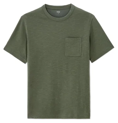 Produktbild von Celio Meslub Herren T-Shirt mit Brusttasche, lockerer Schnitt, Größe L