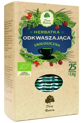 Obrázok produktu pre ČAJ NA ODKYSELENIE (25 x 2 g) 50 g - DARY NATURY