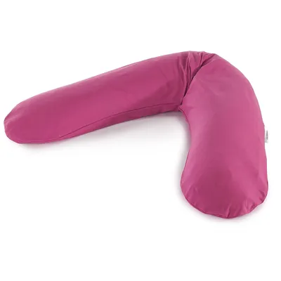 Zdjęcie produktu dla Poszewka Theraline do oryginalnej poduszki do karmienia Theraline 190 x 38 cm, 44% jersey, kolor fuksja