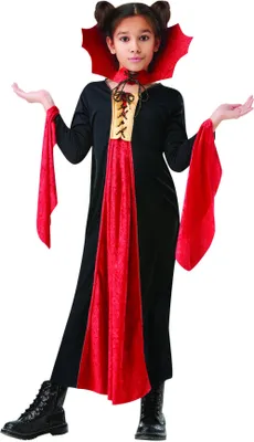 Produktbild von Kids Gothic Vampiress Costume - Size S
