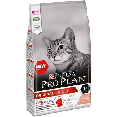 Immagine prodotto di PRO PLAN Crocchette sterilizzate al salmone Optisenses - Per gatti adulti - 1,5 kg