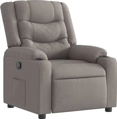 Produktbild von vidaXL Relaxsessel Taupe Stoff