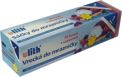 Obrázek produktu pro Sáčky do mrazničky 17x25cm, 1L, 17um, 50ks