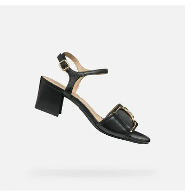 Produktbild von Geox Schwarze Damensandalen Neeraklia 50 35