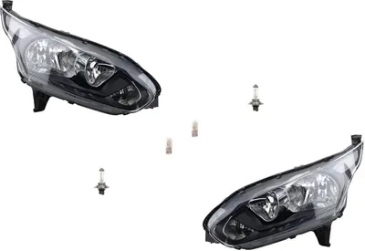 Produktbild von Scheinwerfer passend für Ford Transit 13 13-18 Leuchtmittel Satz L R 1827692 1807862 1819690 DT1113W030DA DT1113W030DC 1827688 1807 Johns