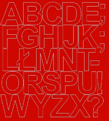 Immagine prodotto di Lettere adesive, 10 cm, rosse, lucide