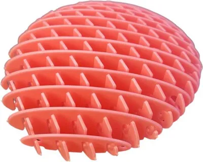 Obrázek produktu pro Růžový antistresový míček, 10 cm – Leantoys