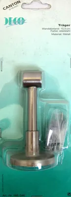 Produktbild von Träger geschlossen, Metall Edelstahl für Stangen Ø 16 mm