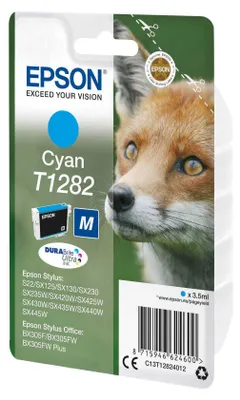 Produktbild von Epson Tintenpatrone cyan DURABrite T 128           T 1282
