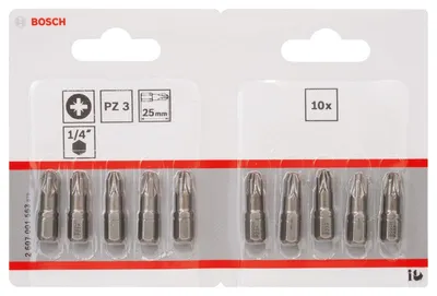 Produktbild von Schrauberbit Extra-Hart PZ 3, 25 mm, 10er-Pack