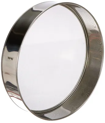 Feinsieb 25 cm, Edelstahl, Silber