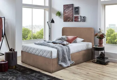 Produktbild von Polsterbett Venesia Toffee 200 x 200 x 40 cm  Ohne Matratze und Lattenrost