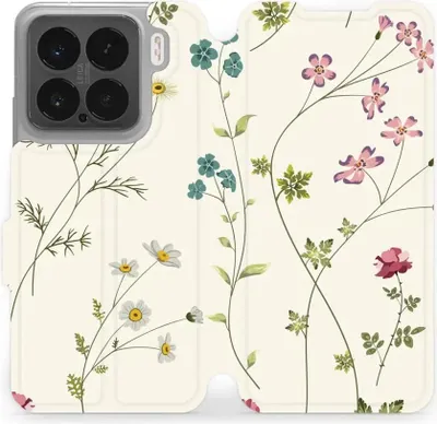 Produktbild von Handyhülle mit klappe für Xiaomi 15, Mobiwear Book, Feldblumen
