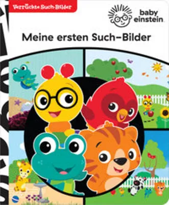 Immagine prodotto di Baby Einstein - Meine ersten Such-Bilder - Verrückte Such-Bilder, groß - Wimmelbuch für Kinder ab 18 Monaten - Pappbilderbuch mit wattiertem Umschlag