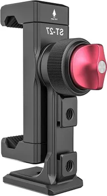 Image de Adaptateur de trépied en aluminium pour smartphone - Rotation à 360° pour le vlogging - Pièce unique