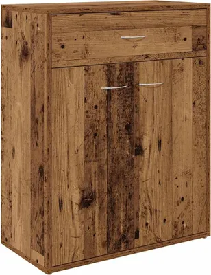 Obrázok produktu pre vidaXL Príborník vzhľad starého dreva 60x30x75 cm materiál na báze dreva