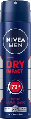 Zdjęcie produktu dla NIVEA 4006000094212, Mężczyźni, Dezodorant, Dezodorant w spreju, Spray, 150 ml, 72 h