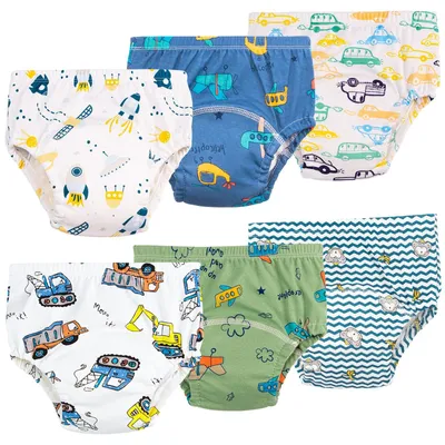 Produktbild von Wiederverwendbare Töpfchen-Training Pants für Jungen und Mädchen - 6 Packs