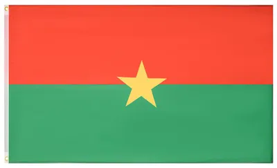 Produktbild von Einheitsgröße MW-136|Burkina Faso MUWO "Nations Together" Flagge 90x150cm