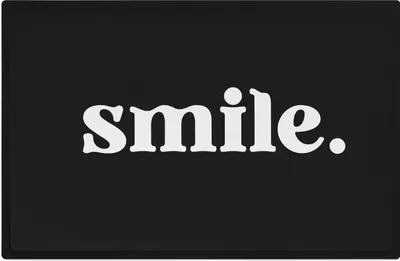 Produktbild von Trendation - Smile Fußmatte Außen und Innenbereich 60x40 cm